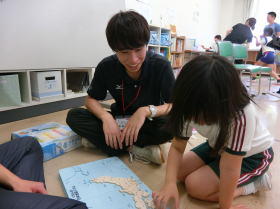 富岡幼・小・中学校合同運動会支援
